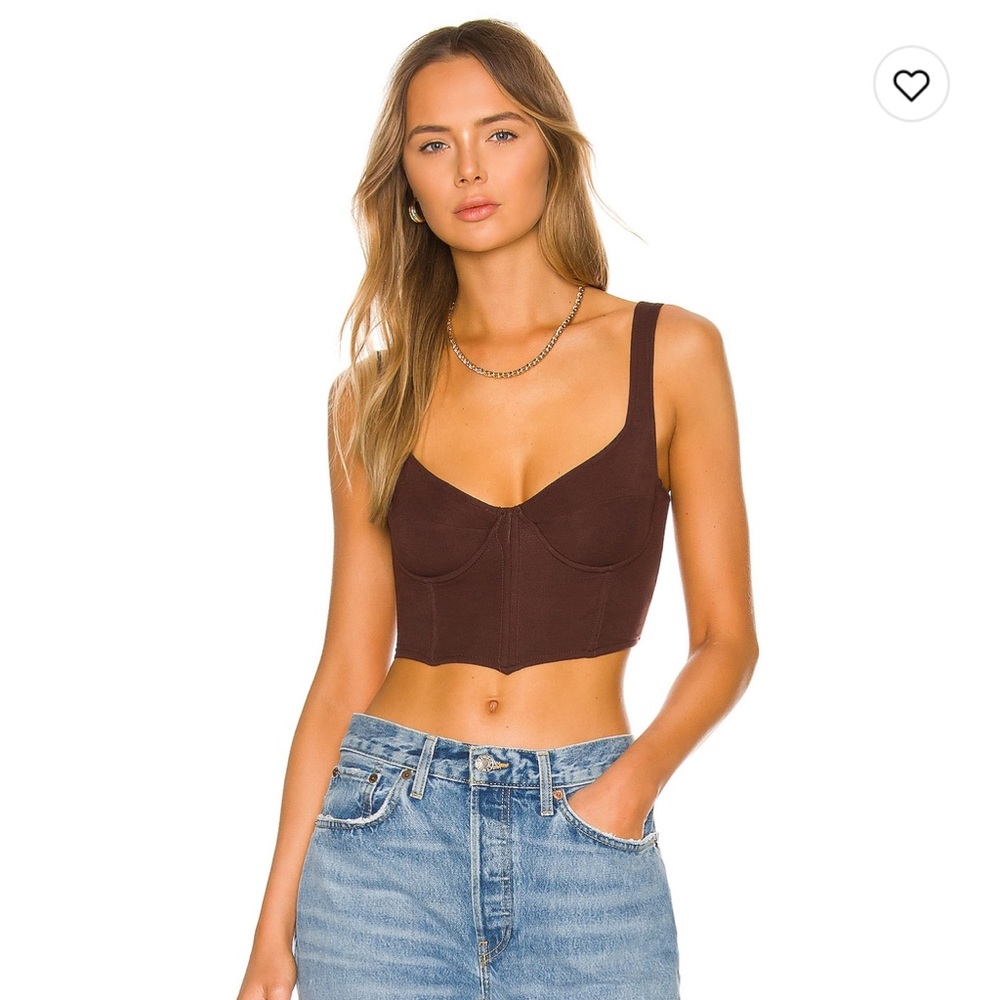 Superdown Bustier Top
